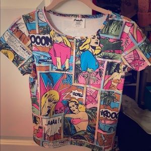 Comic book shirt